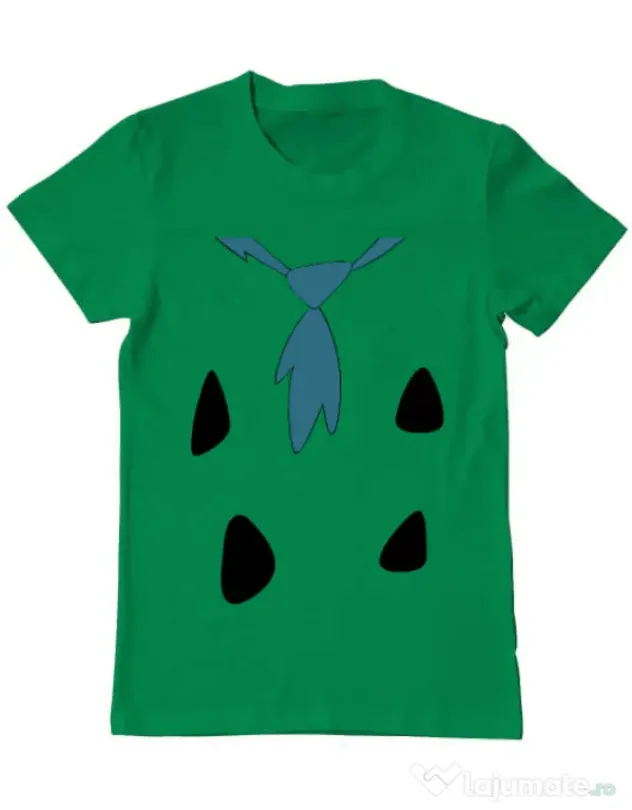 Tricou ADLER barbat Flinstone costume Verde mediu