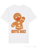 Tricou STANLEY STELLA barbat Bite me Alb