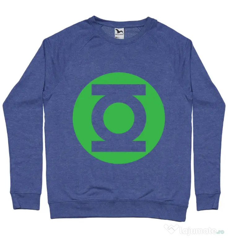 Bluza ADLER barbat Green lantern Albastru melanj
