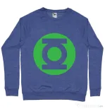 Bluza ADLER barbat Green lantern Albastru melanj