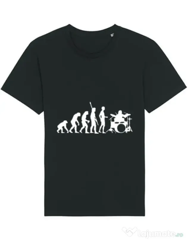 Tricou STANLEY STELLA barbat Drummer evolution Negru