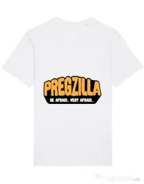 Tricou STANLEY STELLA barbat Pregzilla Alb
