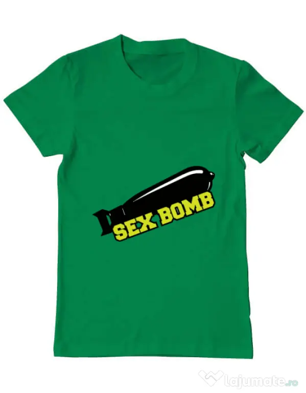 Tricou ADLER barbat Sex bomb Verde mediu