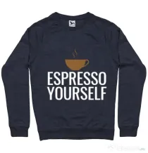 Bluza ADLER barbat Espresso yourself Denim inchis