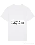 Tricou STANLEY STELLA barbat Reading my shirt Alb