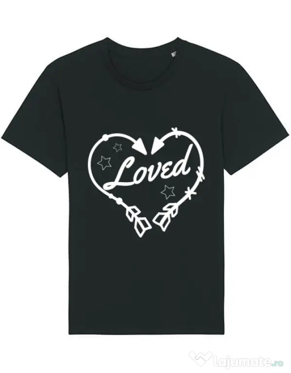 Tricou STANLEY STELLA barbat Loved Negru