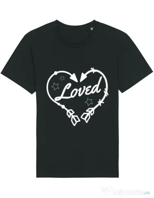 Tricou STANLEY STELLA barbat Loved Negru