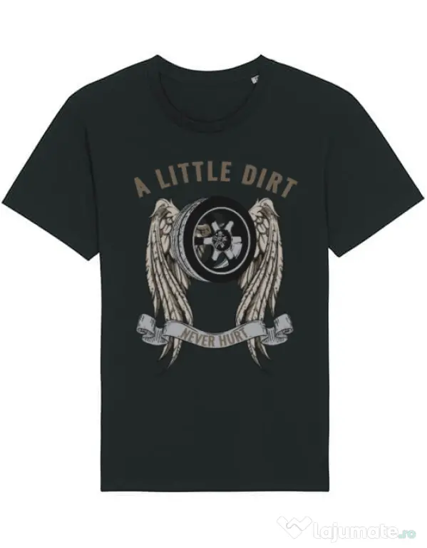 Tricou STANLEY STELLA barbat A little dirt Negru