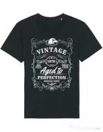 Tricou STANLEY STELLA barbat Aged to perfection Negru