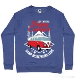 Bluza ADLER barbat Happy Albastru melanj