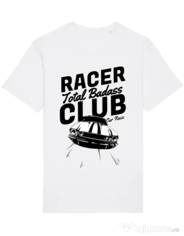 Tricou STANLEY STELLA barbat Total badass Alb