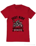 Tricou ADLER barbat Just ride Rosu