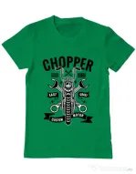 Tricou ADLER barbat Chopper Verde mediu