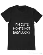 Tricou ADLER barbat I’m cute Negru