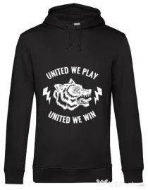 Hoodie barbat cu gluga United we play Negru