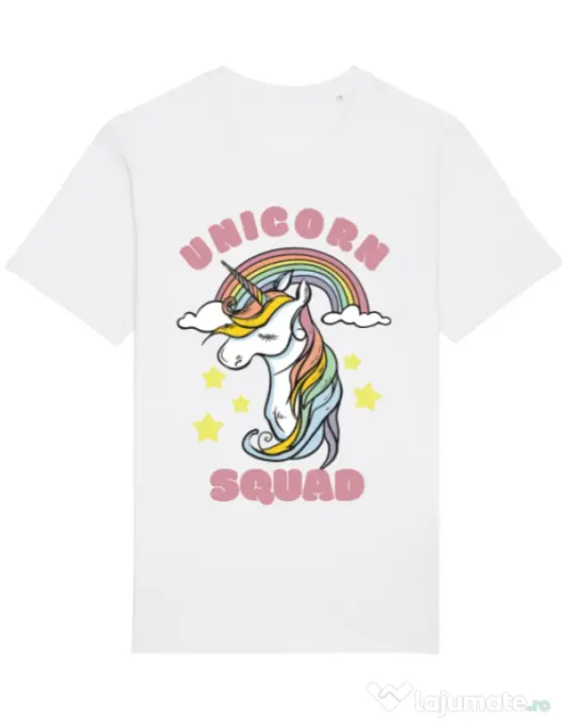 Tricou STANLEY STELLA barbat Unicorn squad Alb