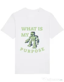Tricou STANLEY STELLA barbat What is my purpose Alb