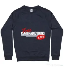 Bluza ADLER barbat Free contradictions Denim inchis