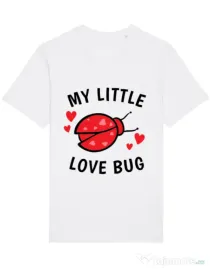 Tricou STANLEY STELLA barbat My little love bug Alb