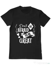 Tricou ADLER barbat Be great Negru