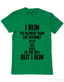 Tricou ADLER barbat I run Verde mediu