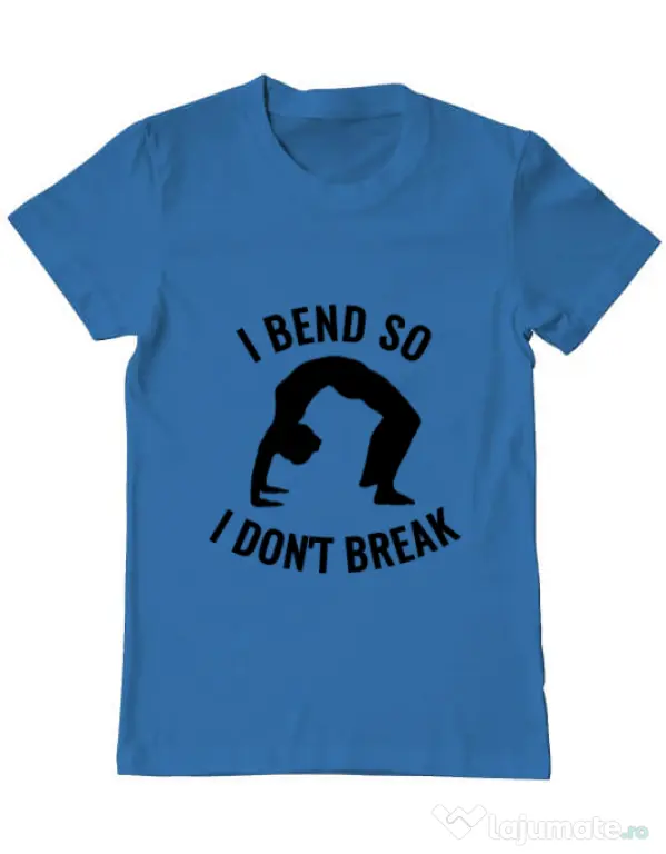 Tricou ADLER barbat I bend Albastru azuriu