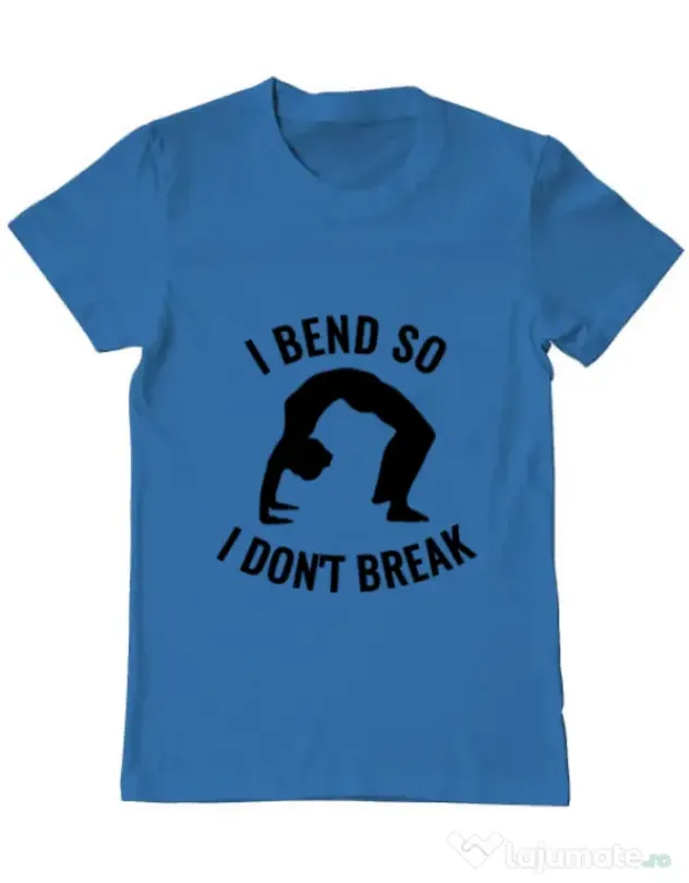 Tricou ADLER barbat I bend Albastru azuriu