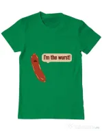 Tricou ADLER barbat I’m the wurst Verde mediu