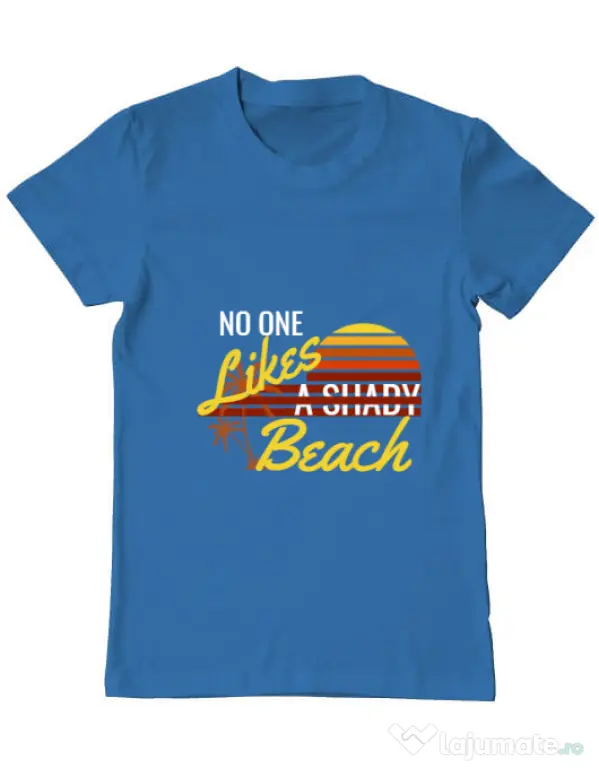 Tricou ADLER barbat Shady beach Albastru azuriu