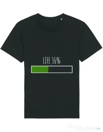 Tricou STANLEY STELLA barbat Life Negru
