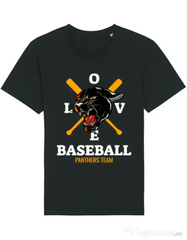 Tricou STANLEY STELLA barbat Panthers team Negru