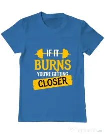 Tricou ADLER barbat Getting closer Albastru azuriu