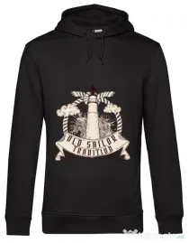 Hoodie barbat cu gluga Tradition Negru