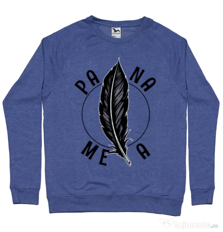 Bluza ADLER barbat Pana mea Albastru melanj