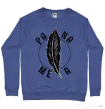 Bluza ADLER barbat Pana mea Albastru melanj