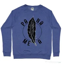 Bluza ADLER barbat Pana mea Albastru melanj