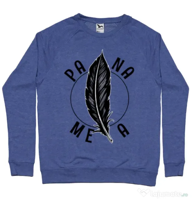 Bluza ADLER barbat Pana mea Albastru melanj