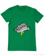 Tricou ADLER barbat Dark and gloomy Verde mediu