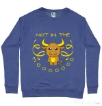 Bluza ADLER barbat Not in the mood Albastru melanj