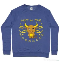 Bluza ADLER barbat Not in the mood Albastru melanj