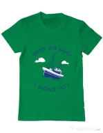 Tricou ADLER barbat Need an arc? Verde mediu