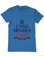 Tricou ADLER barbat Casa moara fostili Albastru azuriu