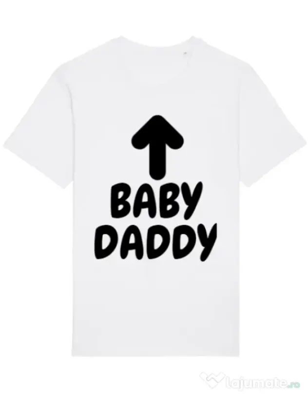 Tricou STANLEY STELLA barbat Baby daddy Alb
