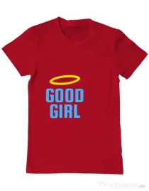 Tricou ADLER barbat Good girl Rosu