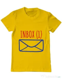 Tricou ADLER barbat Inbox Galben