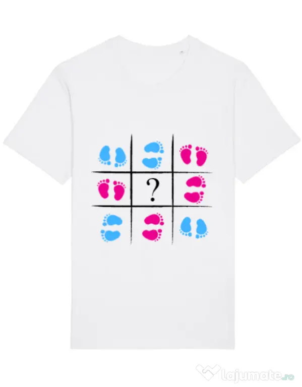 Tricou STANLEY STELLA barbat Baby Steps Alb
