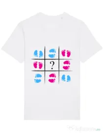Tricou STANLEY STELLA barbat Baby Steps Alb