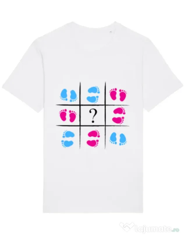 Tricou STANLEY STELLA barbat Baby Steps Alb