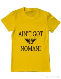 Tricou ADLER barbat Ain t got nomani Galben