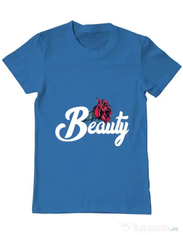 Tricou ADLER barbat Beauty Albastru azuriu